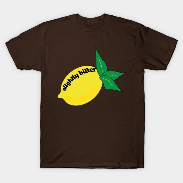 Slightly bitter sour lemon T-Shirt by 4wardlabel